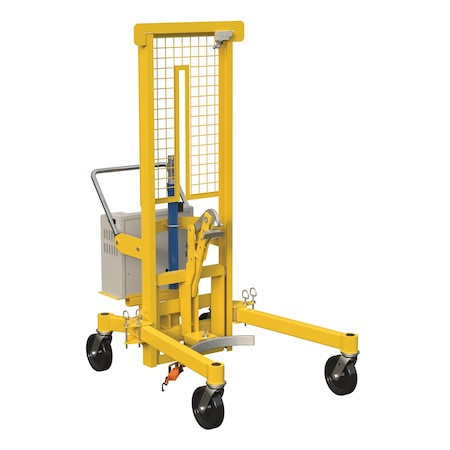 Vestil DC Portable Drum Transporter, 880 lb. DCR-880-H-HP-DC